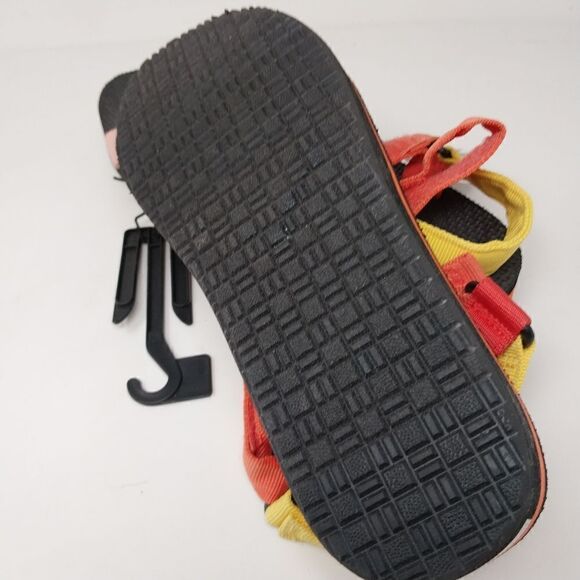 MultiColored Wide Sandal with Velcro. Size 11 and 12 - Picture 6 of 10